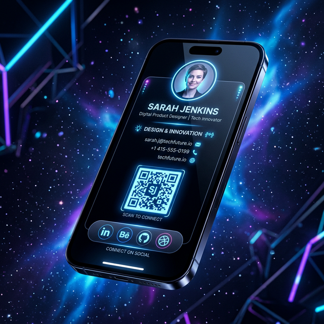 Digital Business Card Preview